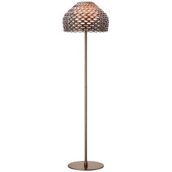 Tatou F floor lamp – ochre grey (F7764048) - Flos