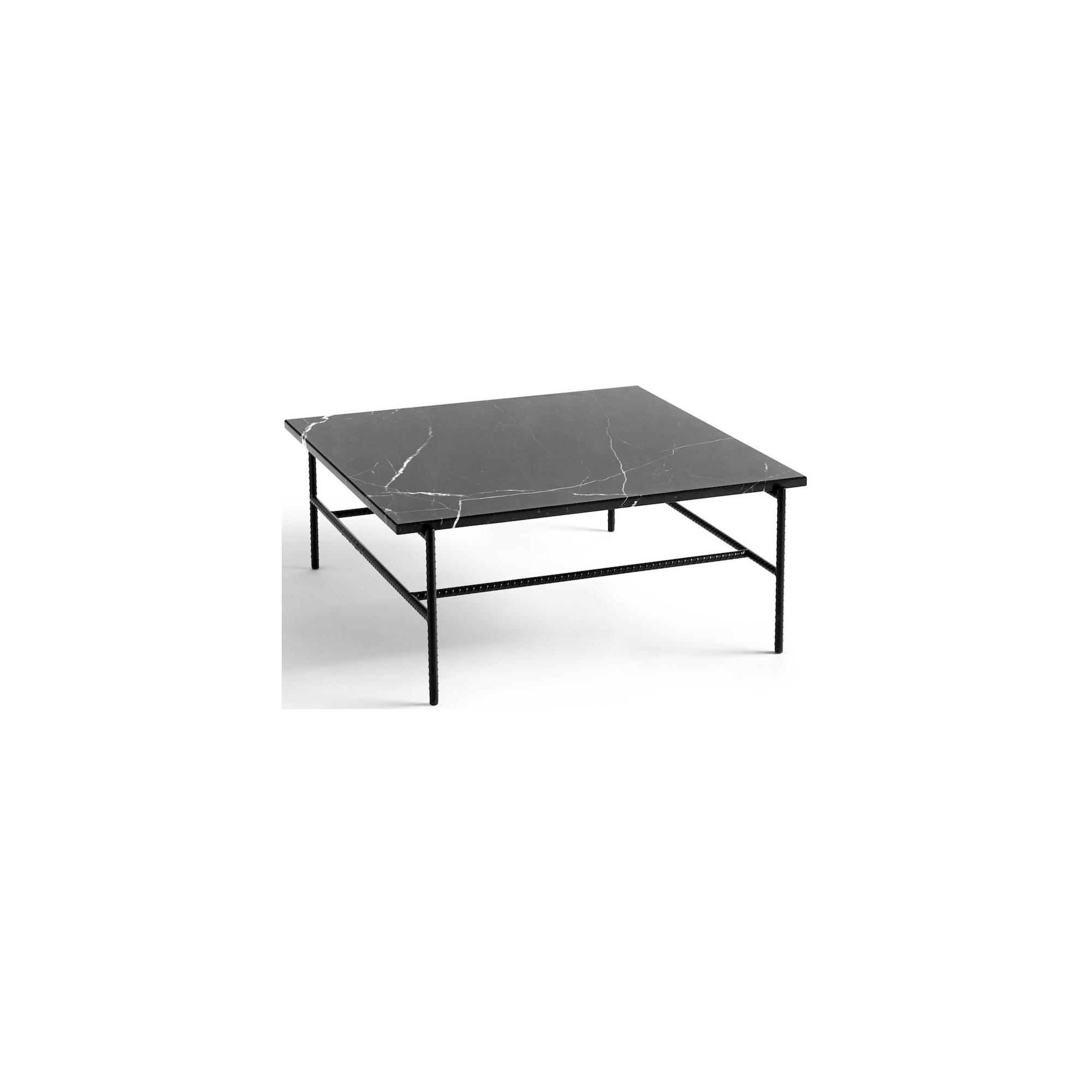 L80 x P84 cm - marble coffee table - Rebar - HAY