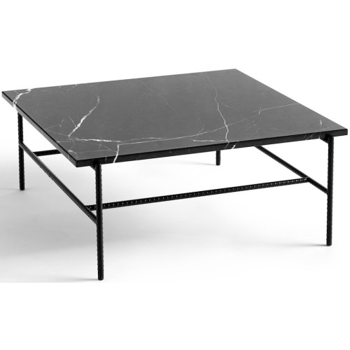 L80 x P84 cm - marble coffee table - Rebar - HAY