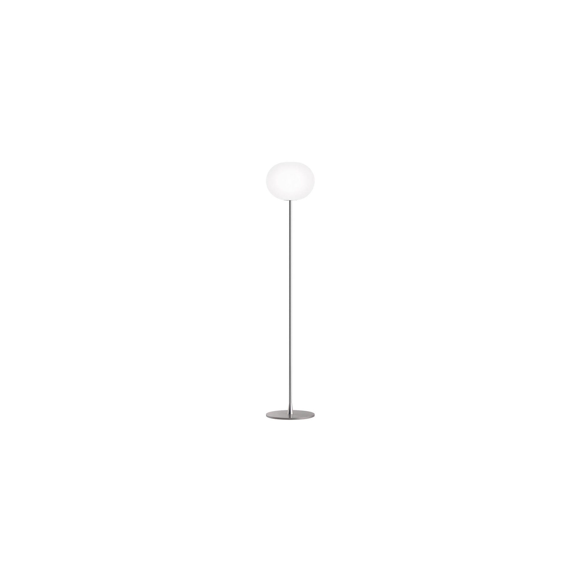 lampadaire Glo-Ball F2 – gris argenté (F3032020) - Flos