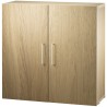 Filing cabinet - Oak - 78x77x32 cm - String Furniture