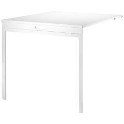 Folding Table - White/White - String Furniture