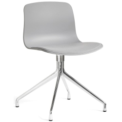 AAC10 - concrete grey shell, Steelcut 140 seat - alu base - HAY