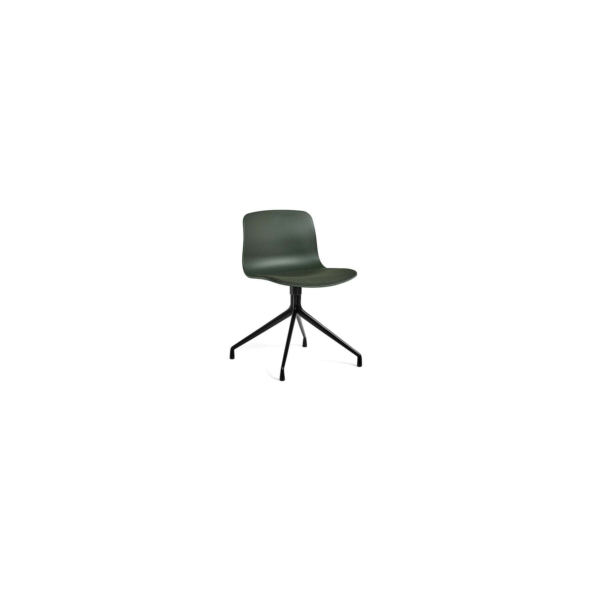 AAC10 - green shell, Steelcut 975 seat - black base - HAY