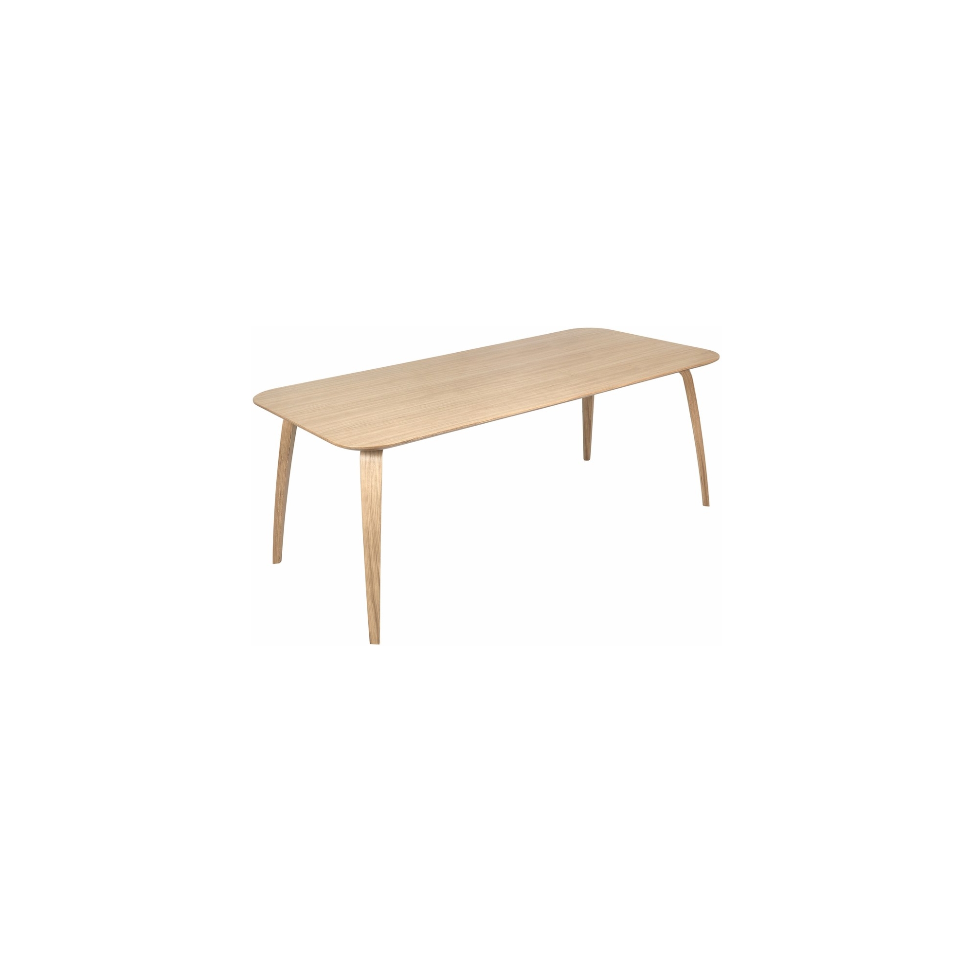 90x180cm - oak - rectangular Gubi dining table