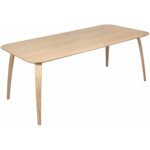 90x180cm - oak - rectangular Gubi dining table