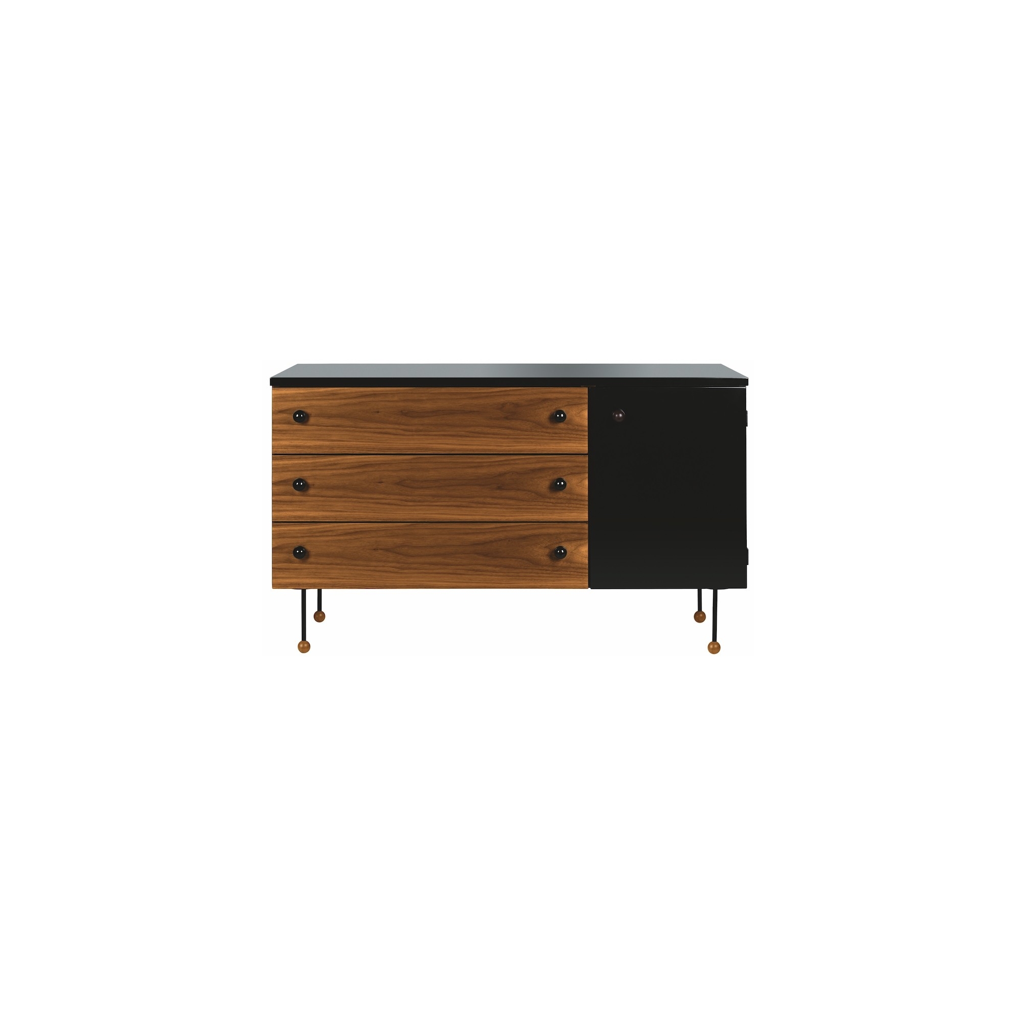 3 drawers, 1 sideboard - "62-collection" dresser - Gubi