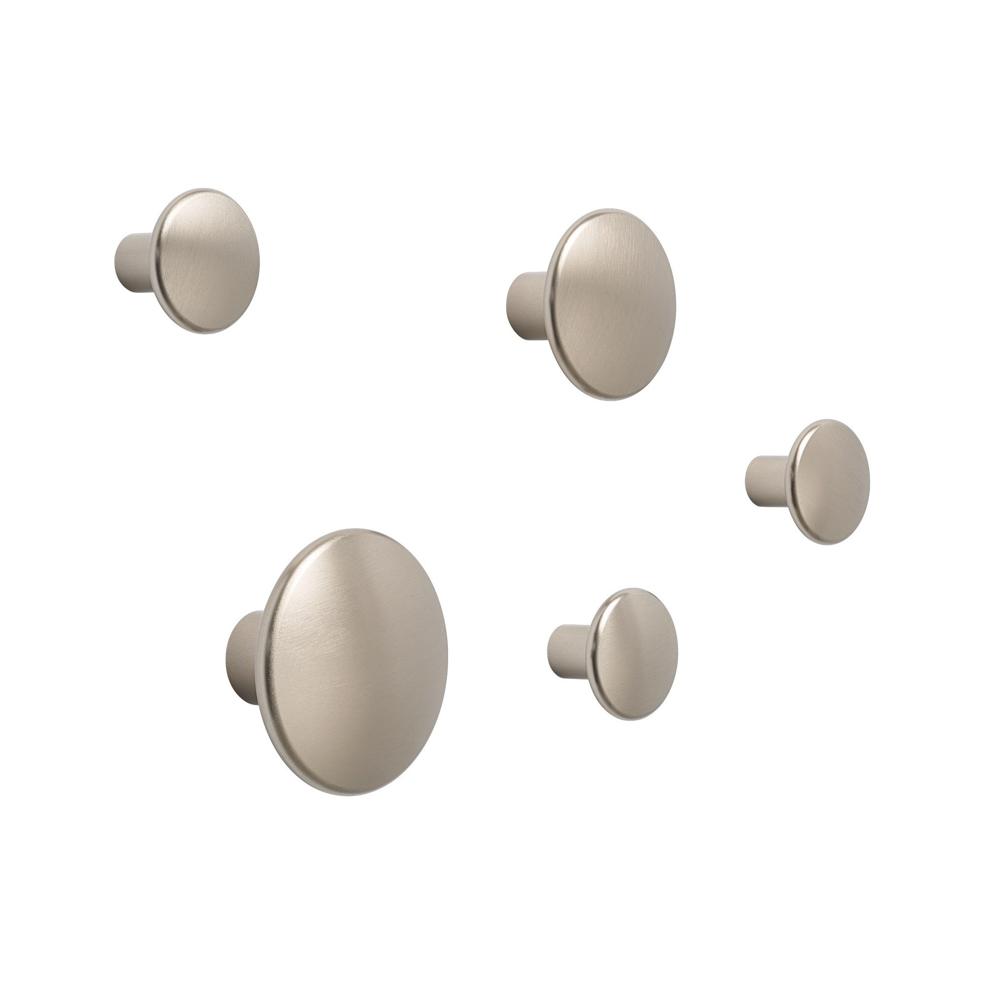 taupe - 5 x The Dots metal - Muuto