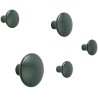 dark green - 5 x The Dots metal - Muuto