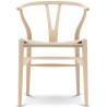 Carl Hansen & Søn – CH24 chair, soaped beech and natural papercord