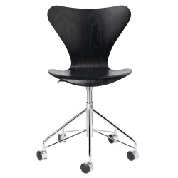 Black coloured ash - 3117 - Fritz Hansen