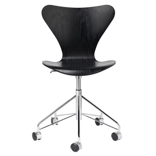 Black coloured ash - 3117 - Fritz Hansen