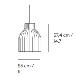 Muuto – Strand pendant open Ø28 cm