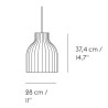 Muuto – Strand pendant open Ø28 cm