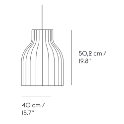 Muuto – Strand pendant open Ø40 cm