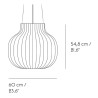 Muuto – Suspension Strand fermée Ø60 cm