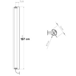 1600 - noir/sans maille - applique Flap ITT 360 - DCW éditions