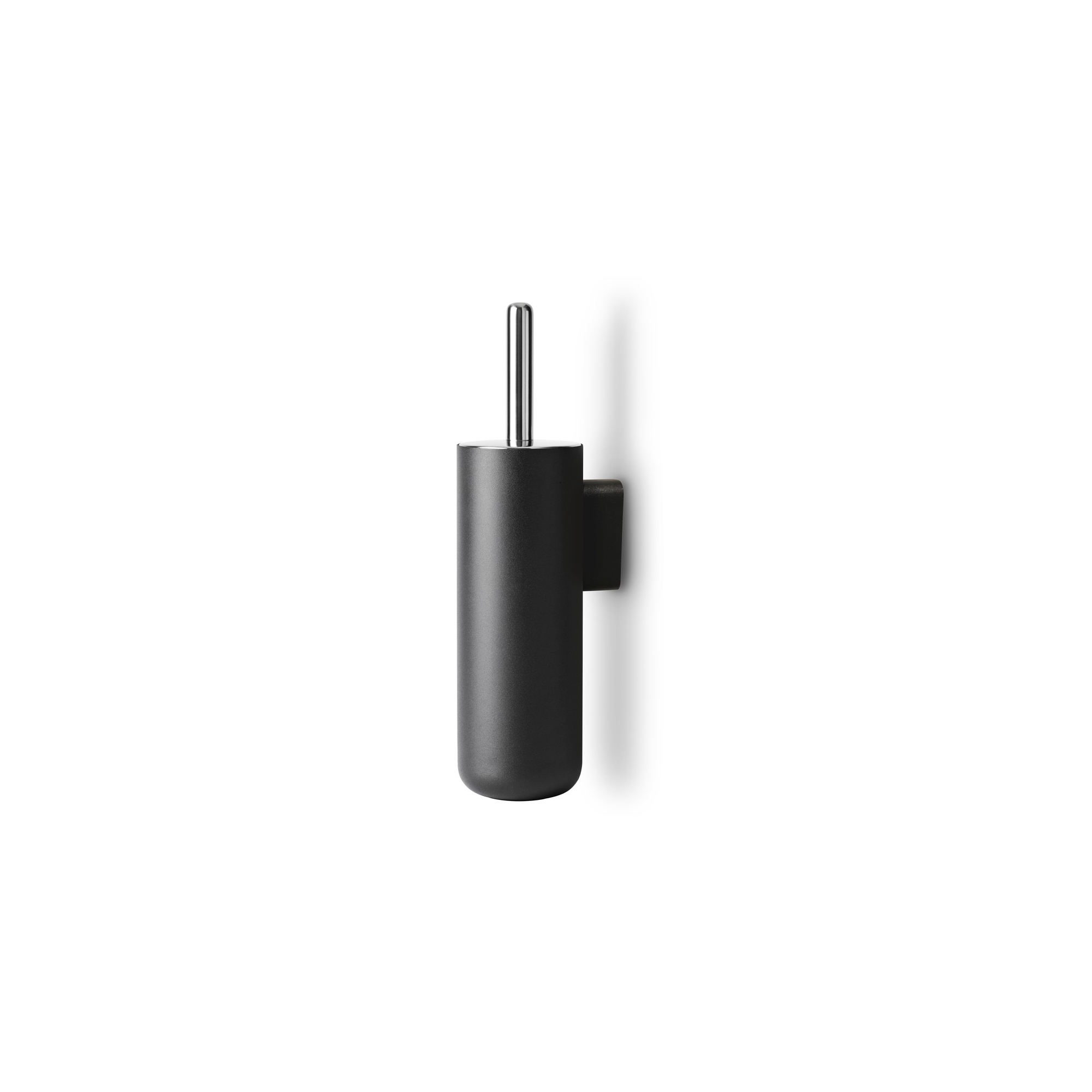 Norm - wall toilet brush – black - Audo Copenhagen