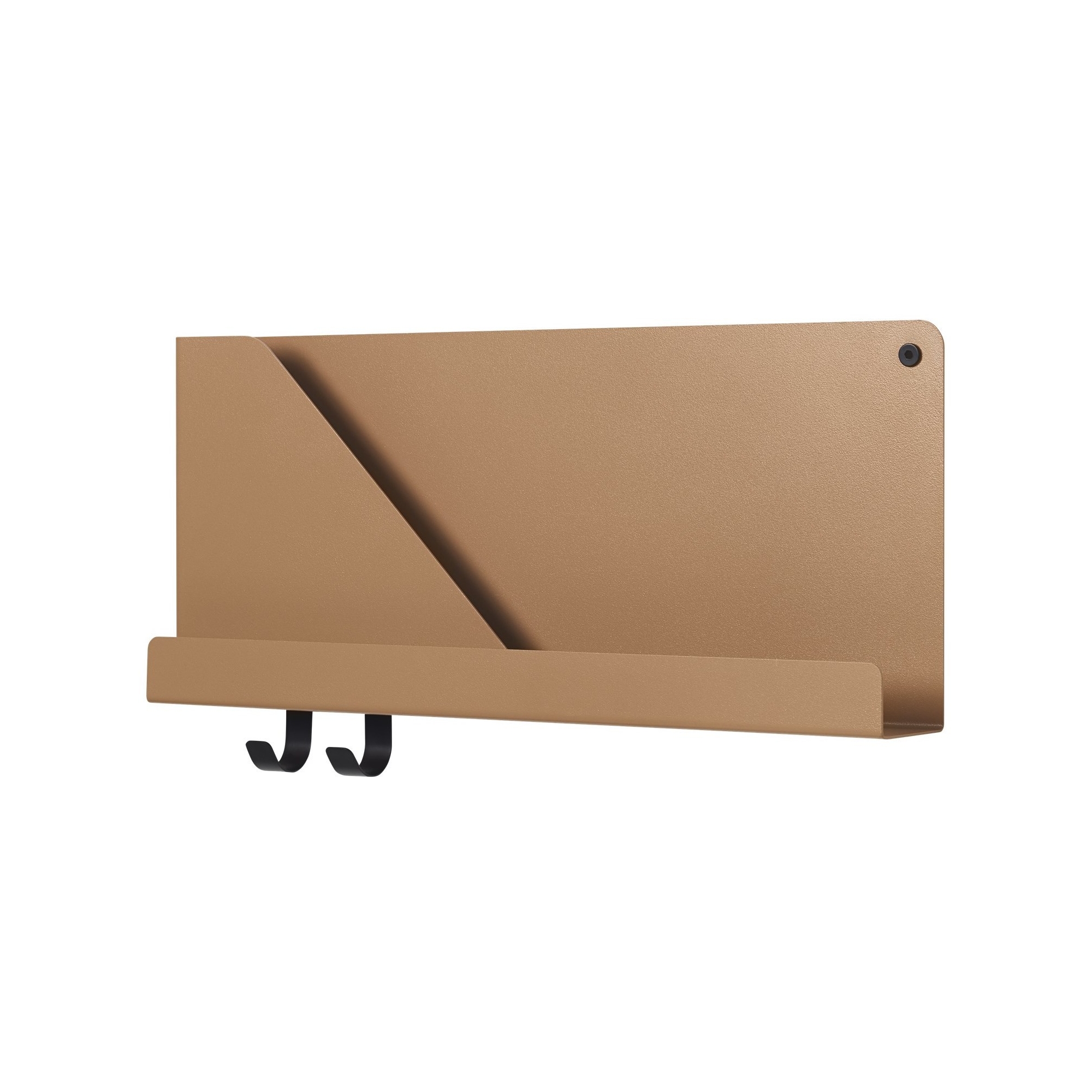 Folded shelf - burnt orange - L51 x D6,9 x H22 cm - Muuto