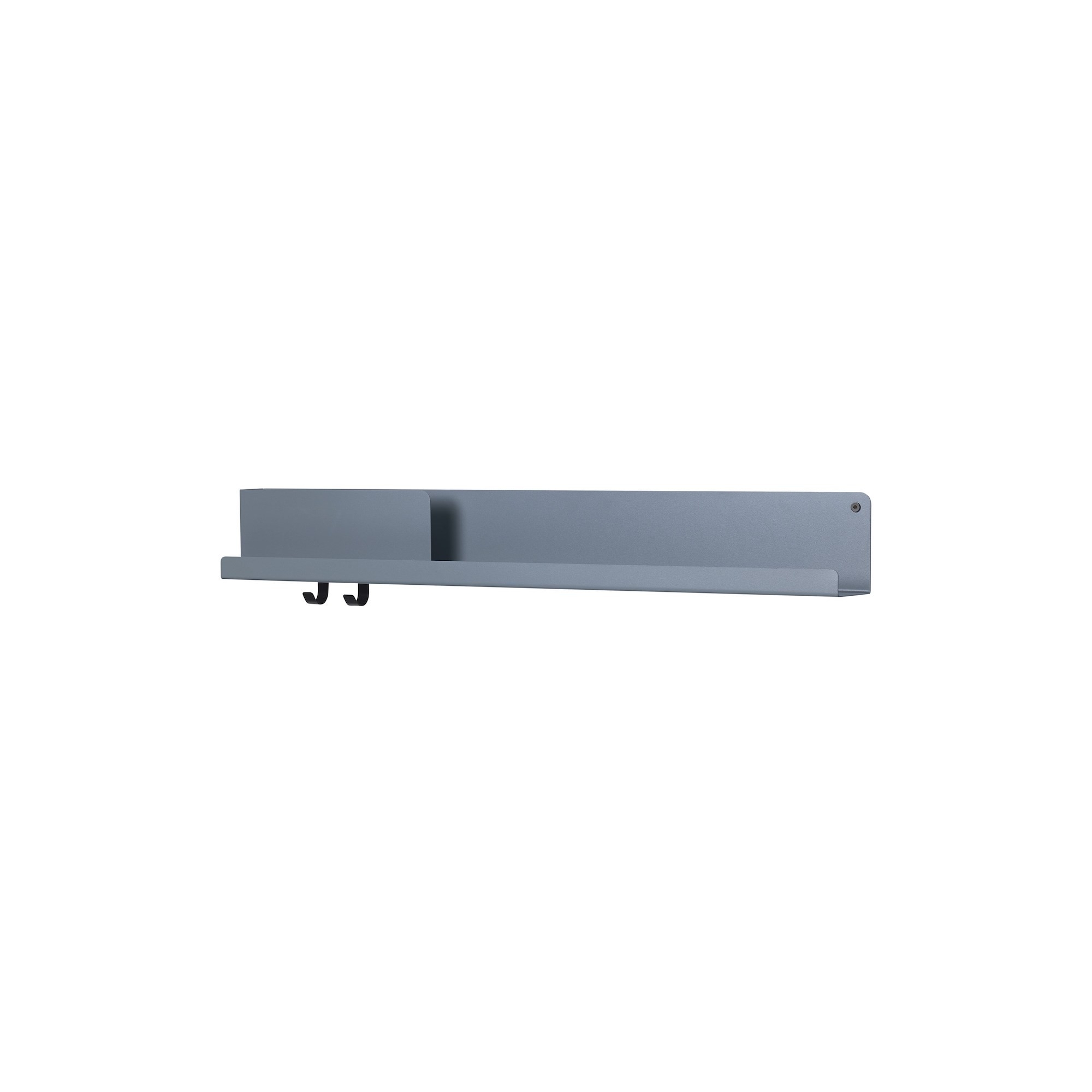 Folded shelf - bleu gris - L96 x P11,4 x H13 cm - Muuto