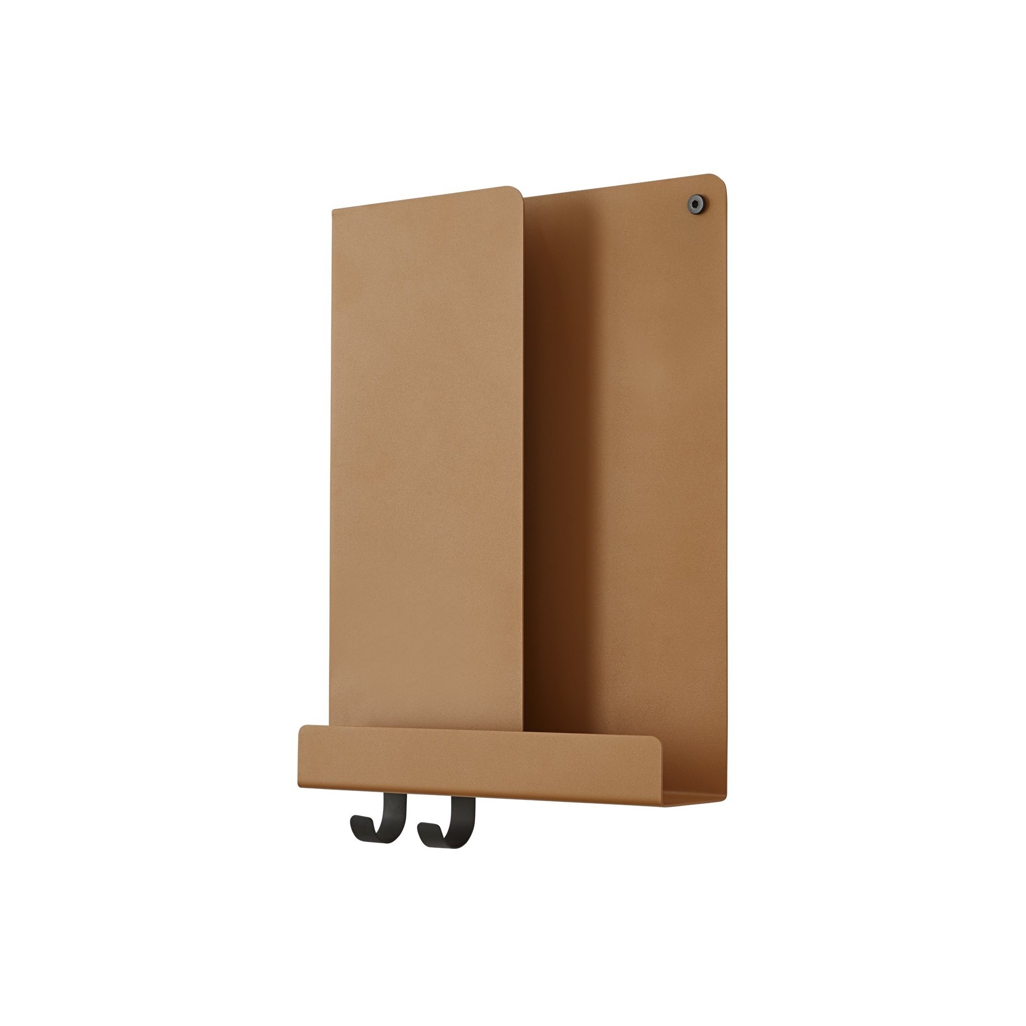 Folded shelf - L29,5 x D8 x H40 cm - burnt orange - Muuto