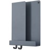 Folded shelf - L29,5 x P8 x H40 cm - bleu gris - Muuto