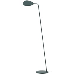 Leaf floor lamp - dark green - Muuto