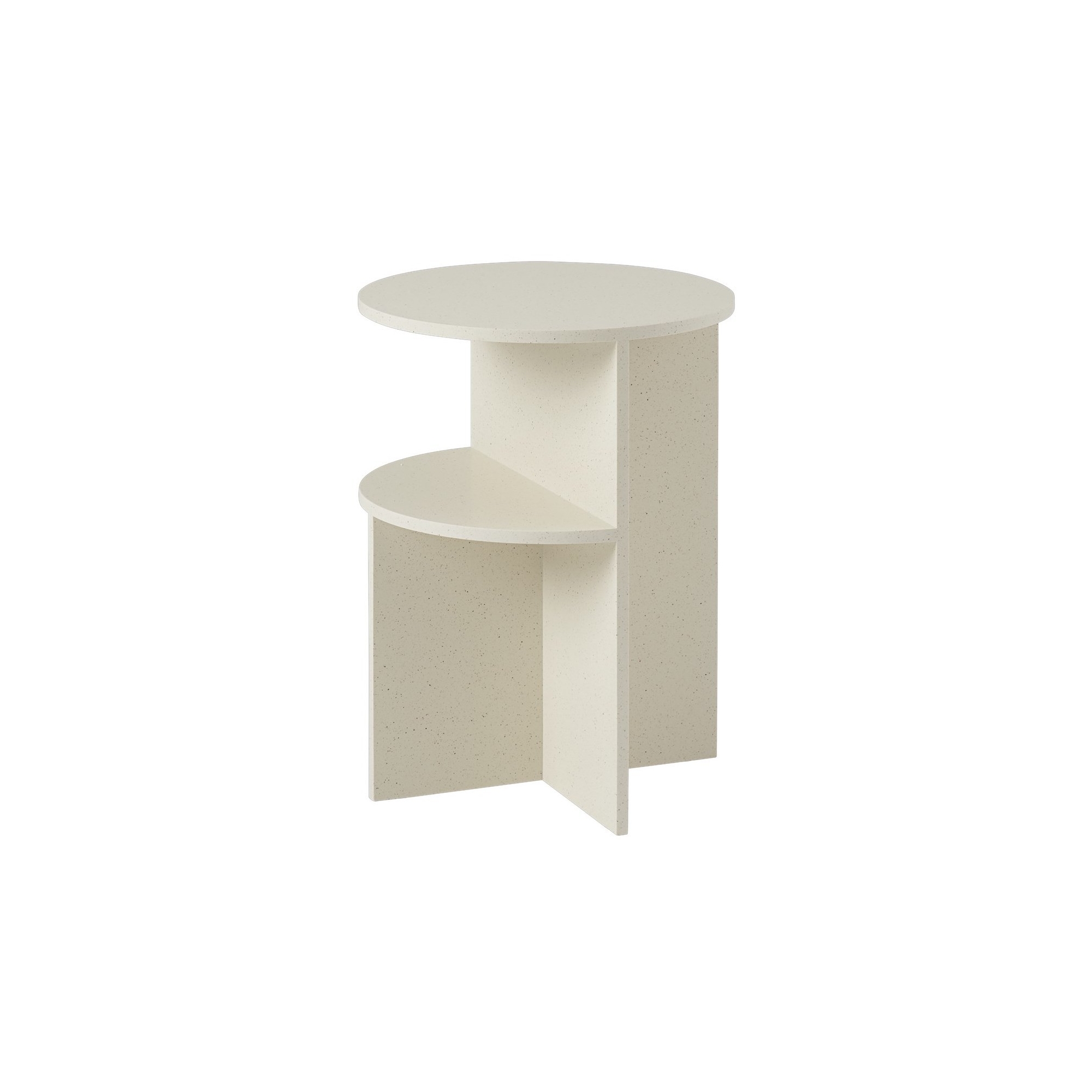 Halves Side Table - sand - Muuto