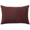 EPUISE - coussin Layer - 60 x 40 cm - bordeaux - Muuto