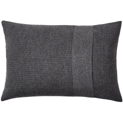 ÉPUISÉ coussin Layer - 60 x 40 cm - gris foncé - Muuto