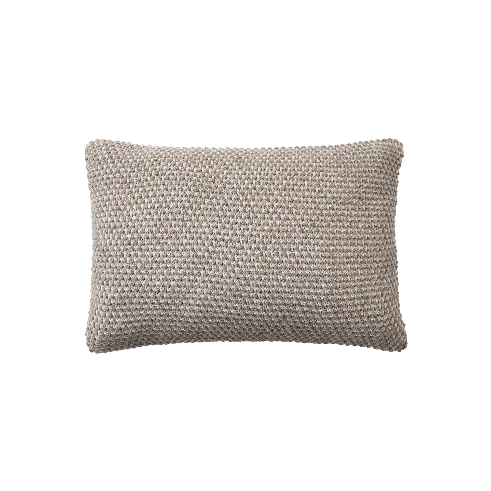 ÉPUISÉ coussin Twine - 60 x 40 cm - beige gris - Muuto