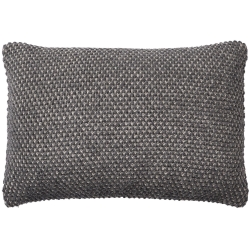 coussin Twine - 60 x 40 cm - gris foncé - Muuto