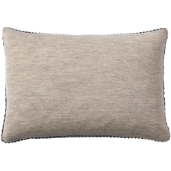 coussin Twine - 60 x 40 cm - gris foncé - Muuto