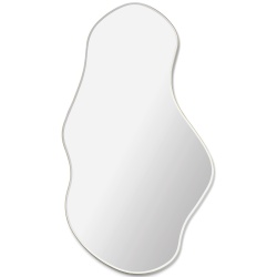 laiton - miroir Pond large - L63,5 x H110 x P1,5 cm - Ferm Living