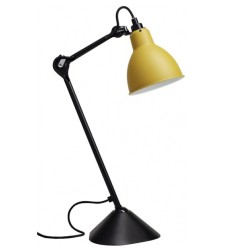 black / round yellow - Gras 205 - table lamp - DCW éditions