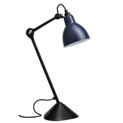 black / round blue - Gras 205 - table lamp - DCW éditions