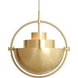 Gubi – Multi-Lite Ø36 cm pendant, shiny brass