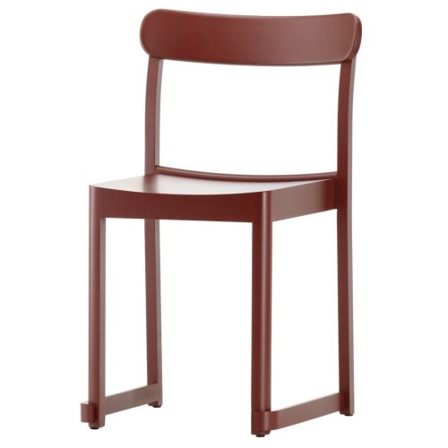 dark red beech - Atelier Chair - Artek