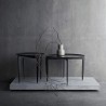 Ø45 - chêne noir - Table foldable tray - Fritz Hansen