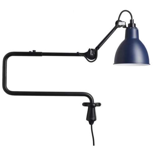 black / round blue - Gras 303 - wall lamp - DCW éditions