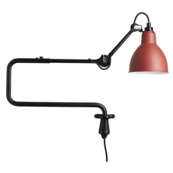 black / round red - Gras 303 - wall lamp - DCW éditions