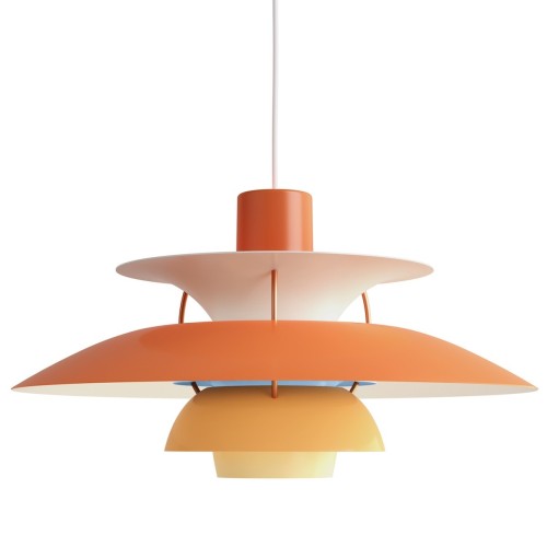 Louis Poulsen – PH5 pendant, hues of orange