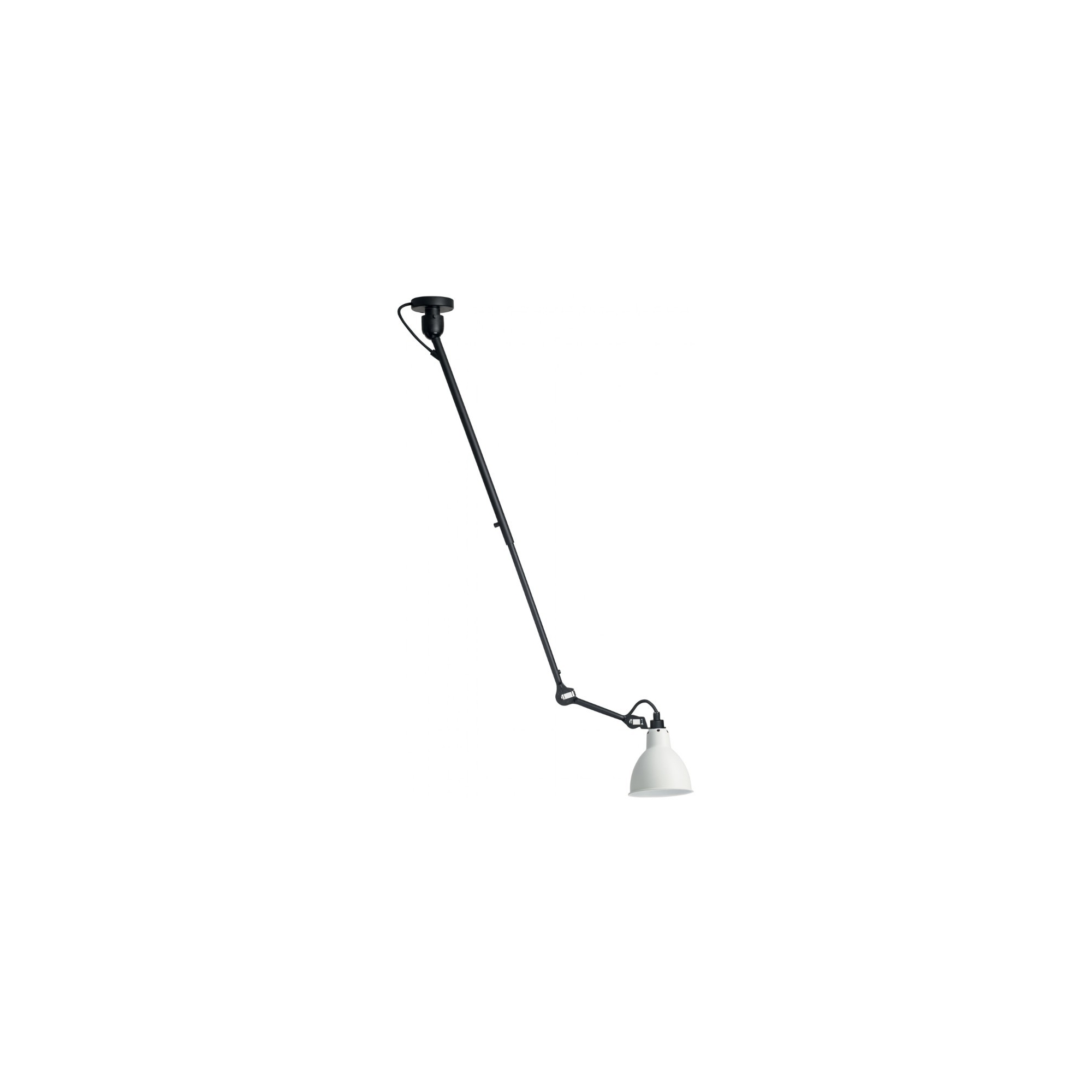 black / round white - Gras 302 - ceiling lamp - DCW éditions