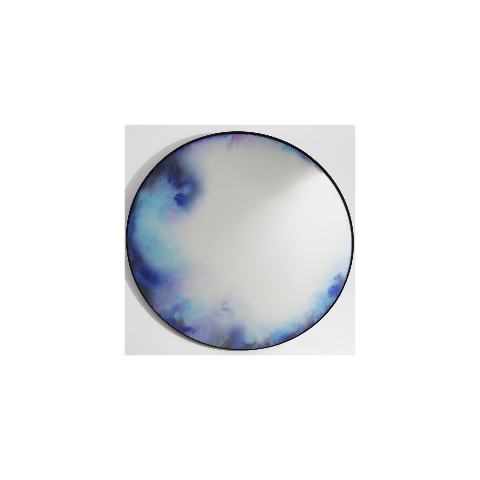 extra-large Francis mirror - blue & purple - Petite Friture