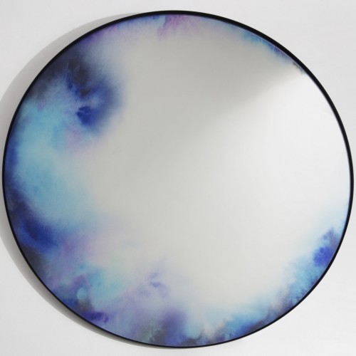 extra-large miroir Francis - bleu & violet - Petite Friture