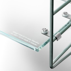 String Furniture – String pocket shelves glass, 2019 limited edition