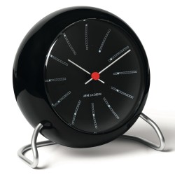 AJ Bankers alarm clock - black - Arne Jacobsen