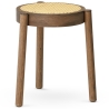 cane mesh seat / smoked oak - Pal stool - Northern