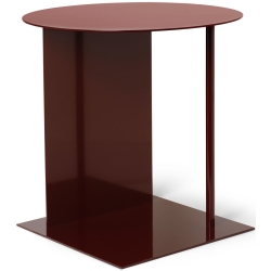 OUT OF STOCK - Place side table - glossy red brown - Ferm Living