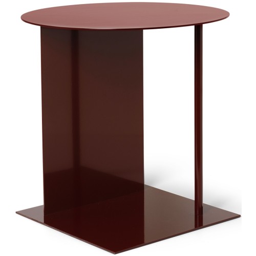 ÉPUISÉ - table d'appoint Place - marron rouge brillant - Ferm Living